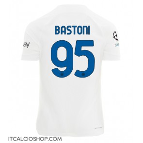 Inter Milan Alessandro Bastoni #95 Seconda Maglia 2023-24 Manica Corta